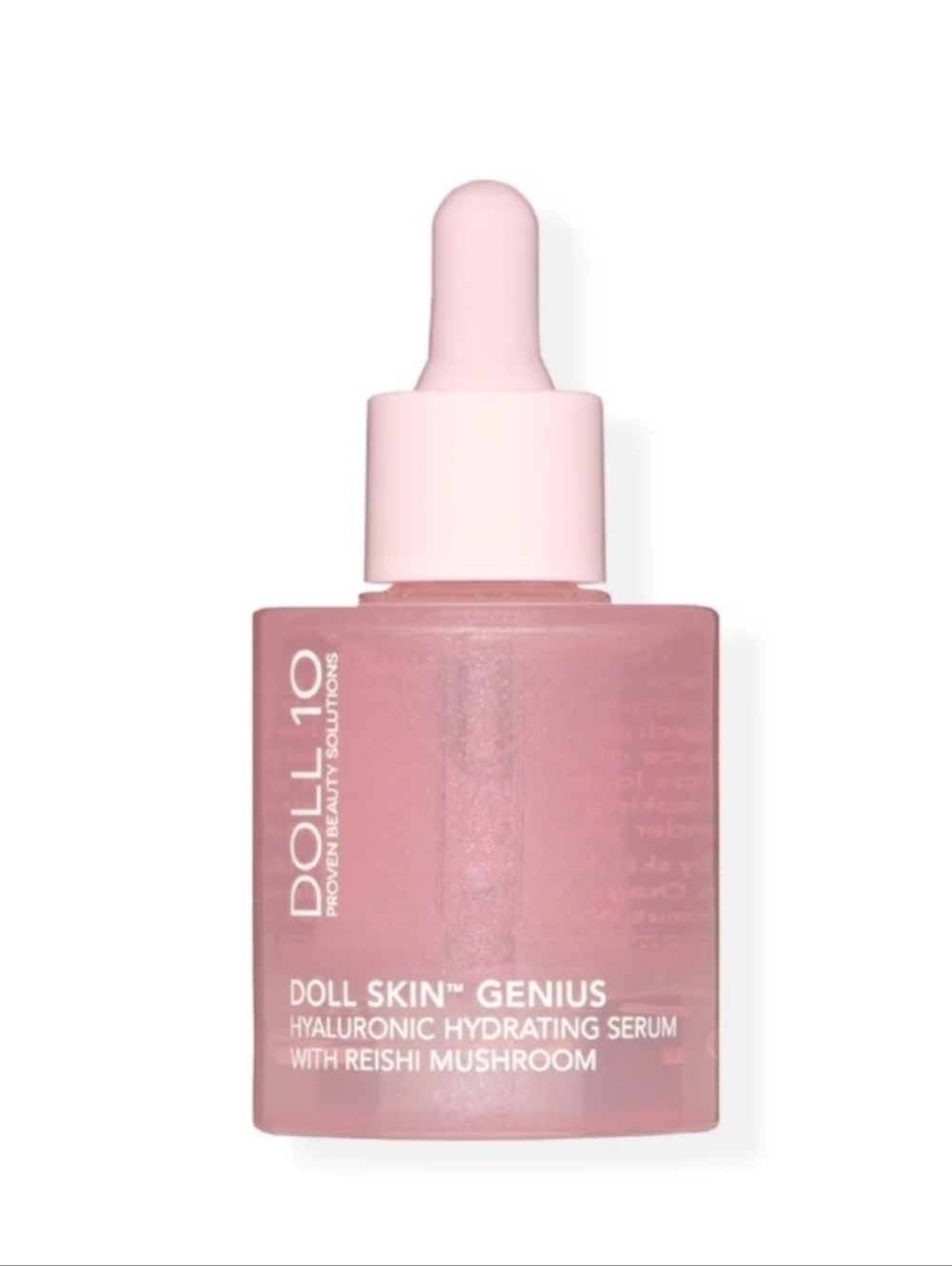 Doll 10 Doll Skin Genius Hyaluronic Hydrating Serum w/Reishi Mushroom, 1oz, NWT